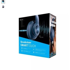 Brookstone SmartTouch Bluetooth Noise Cancellation Headphones, NIB